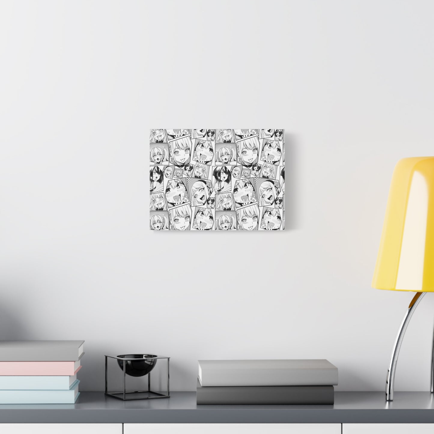 Ahegao Anime Canvas – Bold Manga Art for 'That' Special Friend